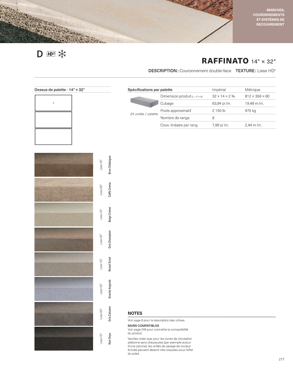 Spec Sheet FR
