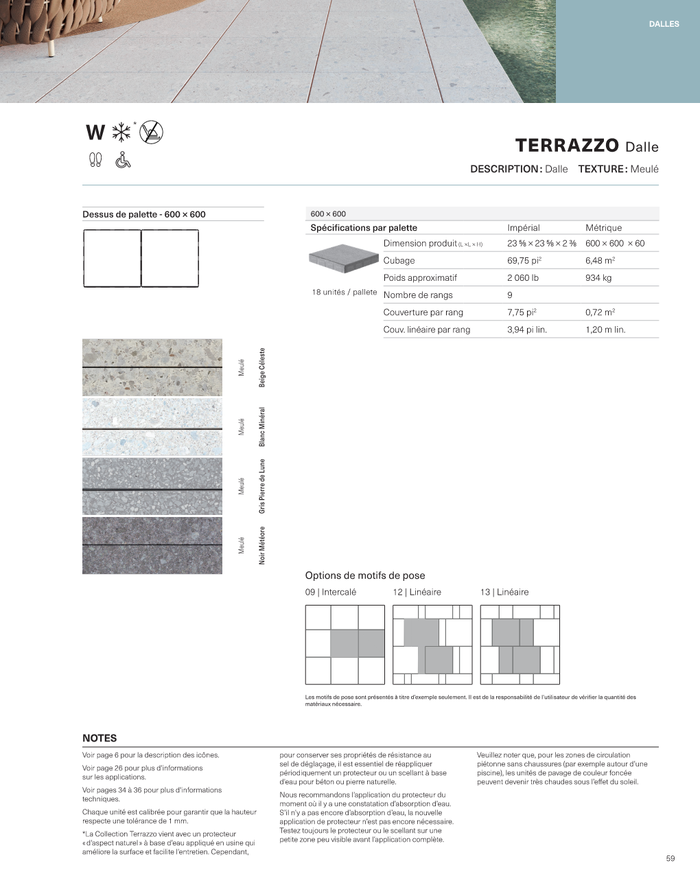 Spec Sheet FR