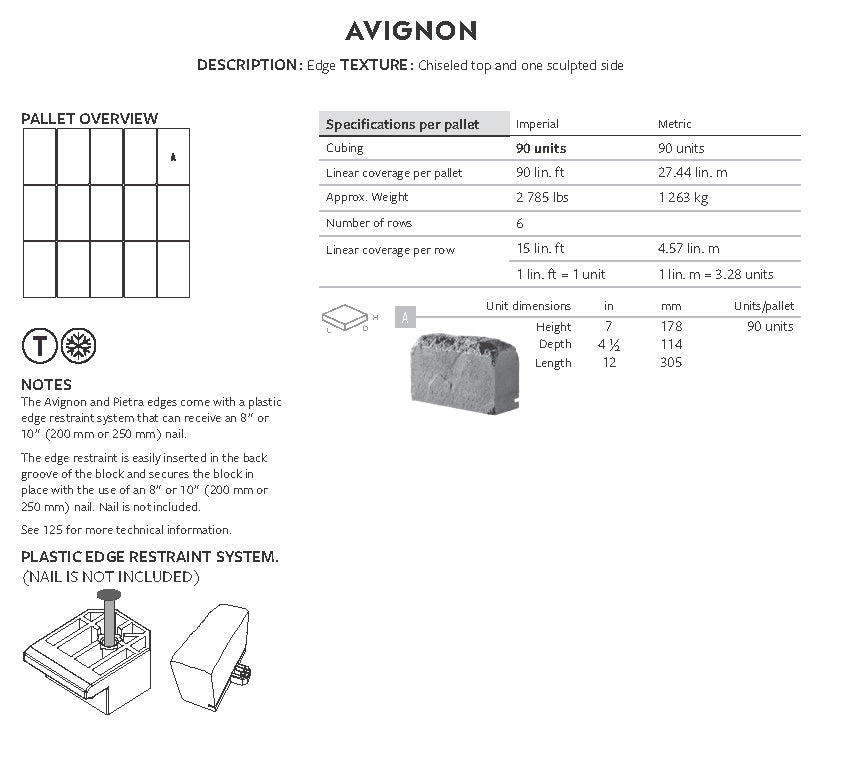 Spec Sheet EN