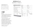 Spec Sheet FR