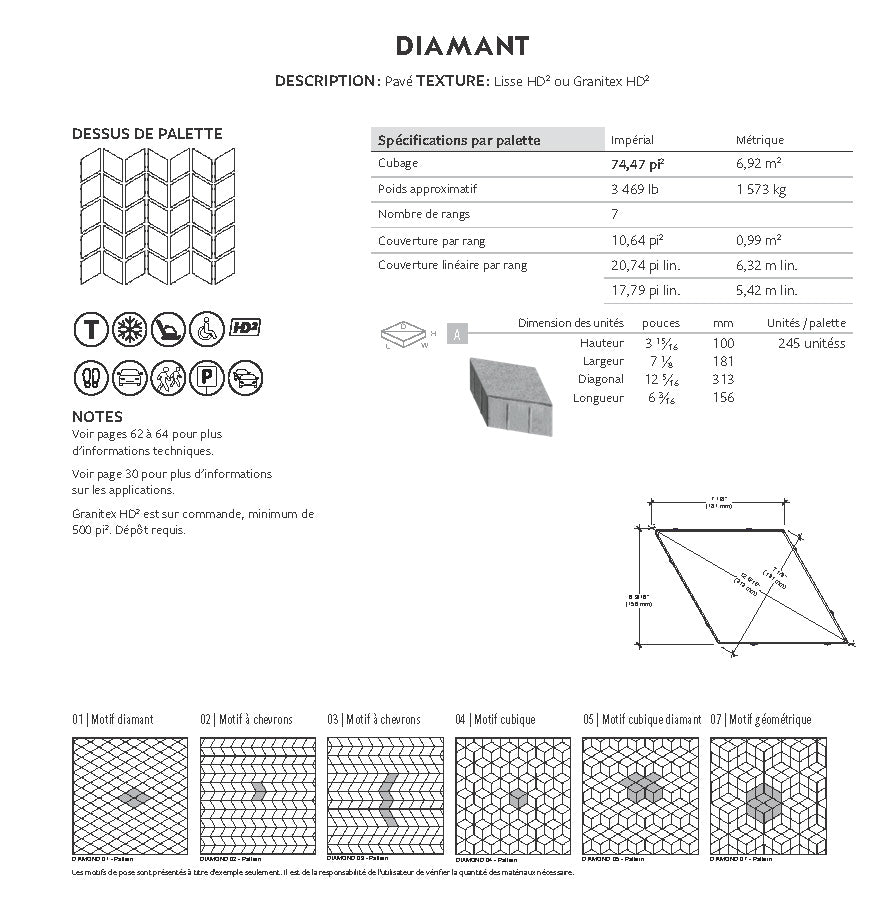 Spec Sheet FR