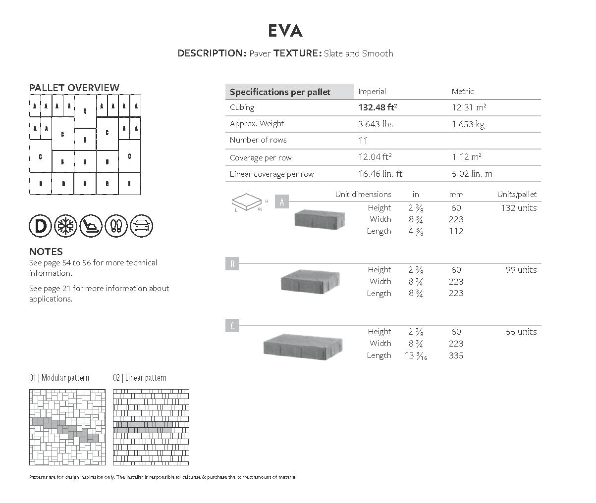 Spec Sheet EN