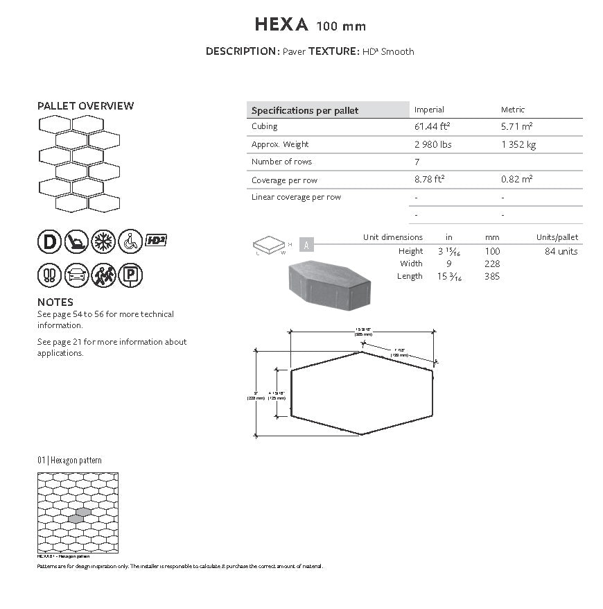 Spec Sheet EN