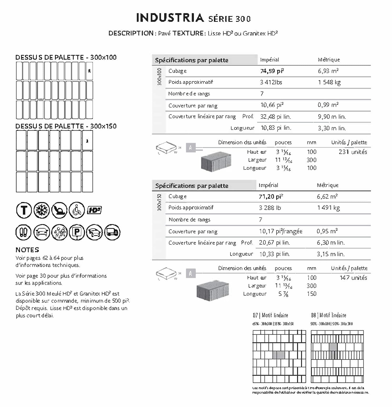Spec Sheet FR
