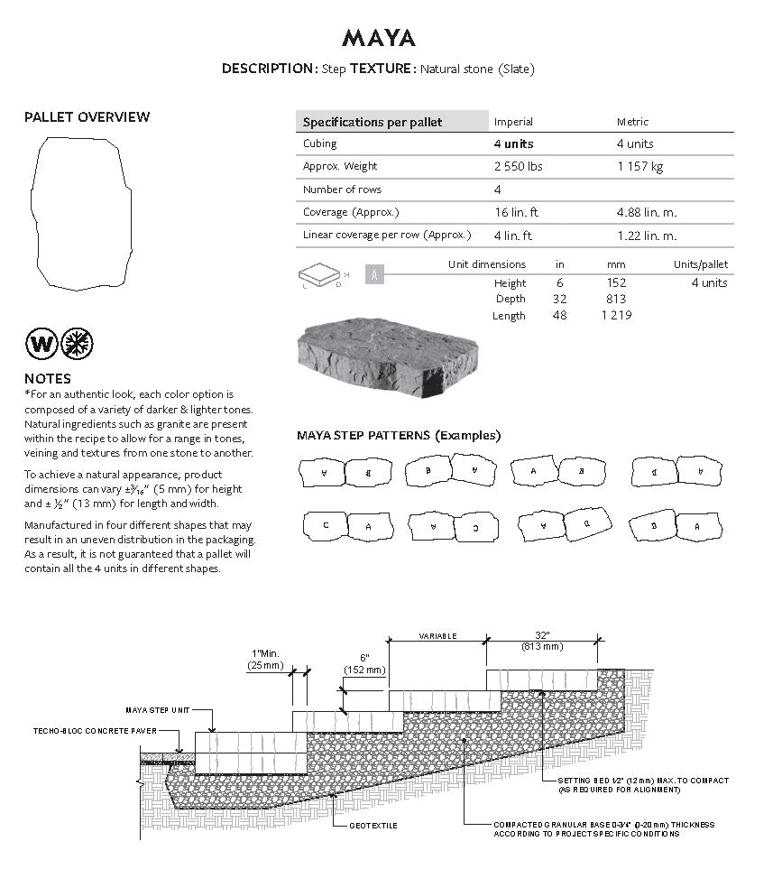 Spec Sheet EN
