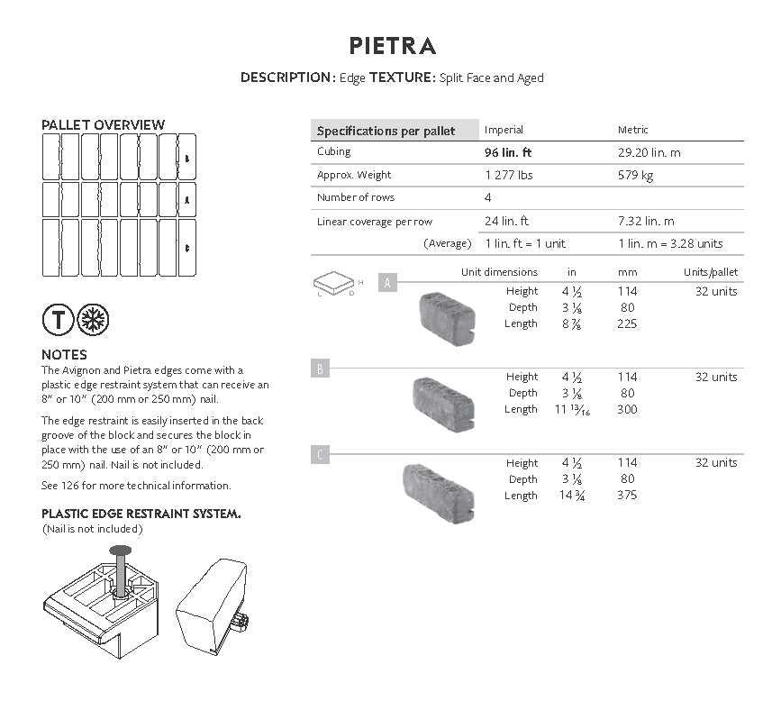 Spec Sheet EN