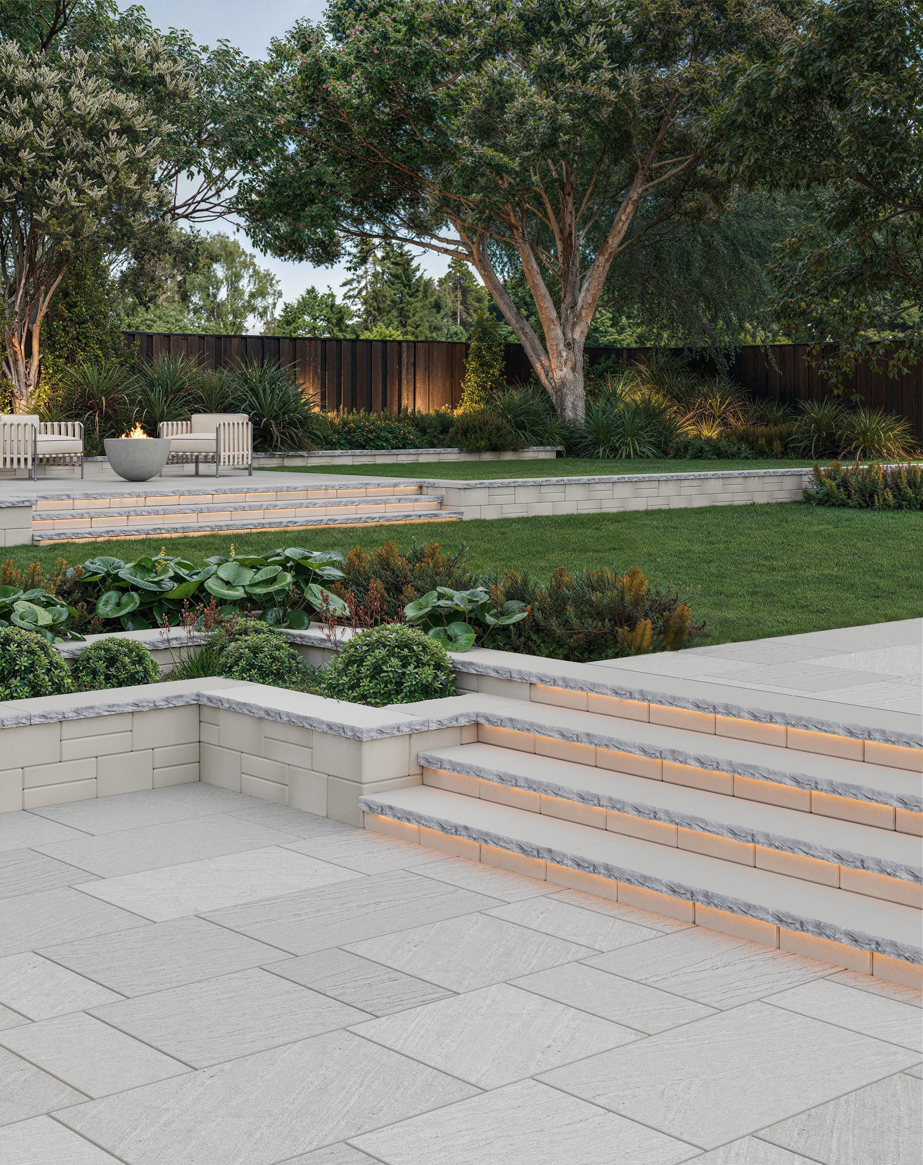 Sandstone Slab 3-Piece Pattern Cut