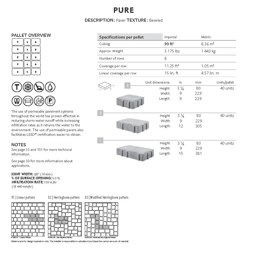 Spec Sheet EN