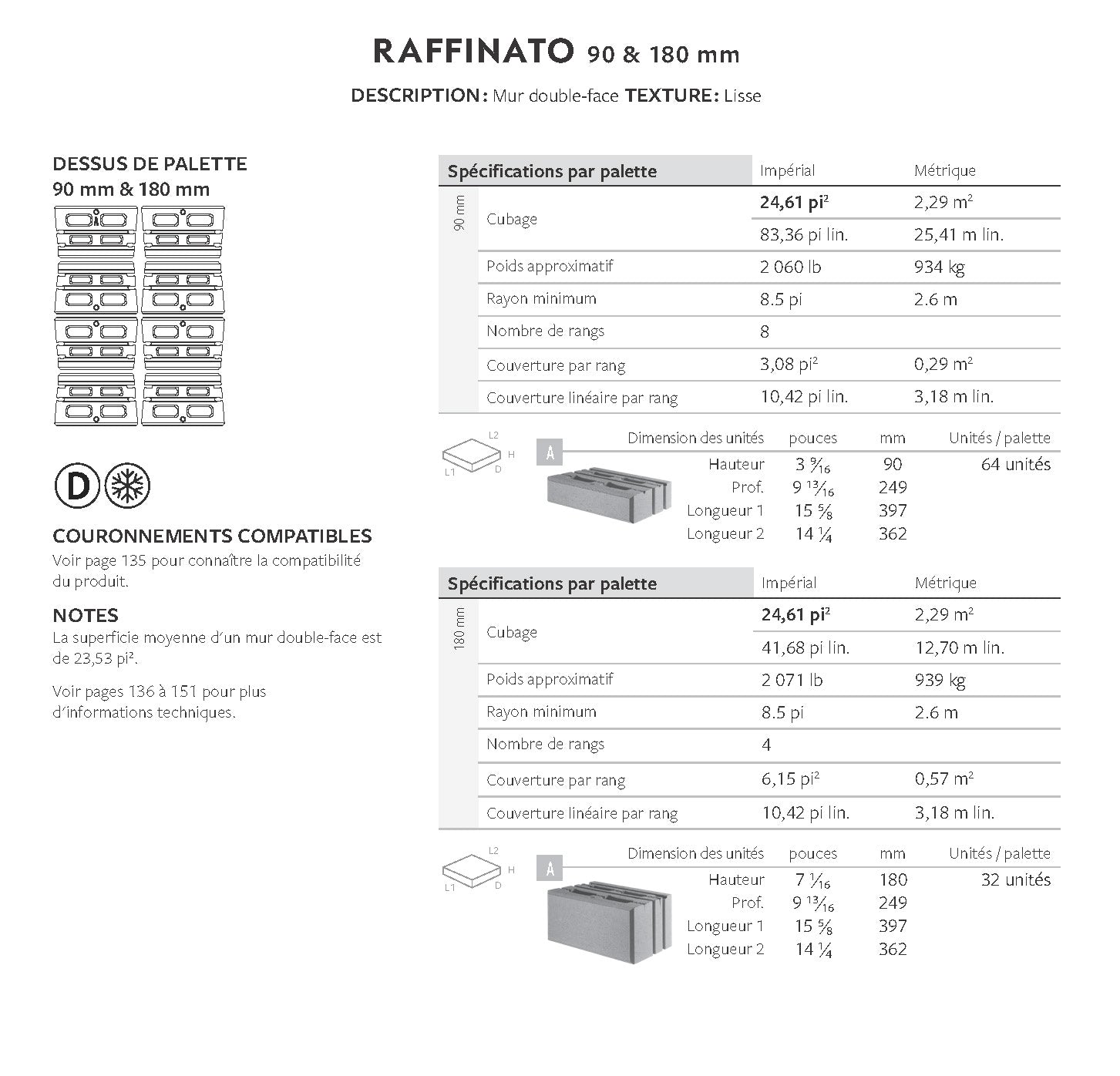 Spec Sheet FR
