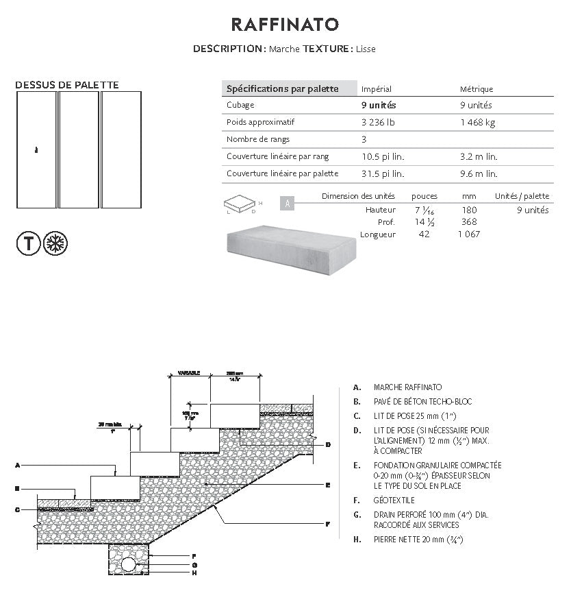Spec Sheet FR
