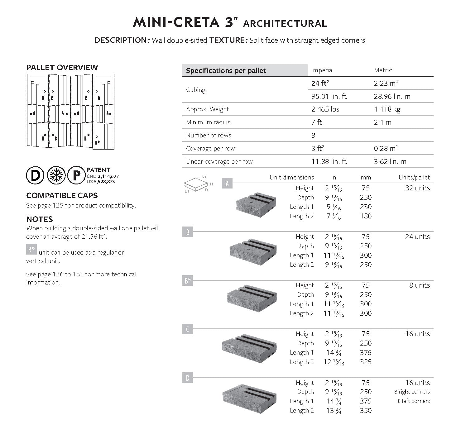 Spec Sheet EN