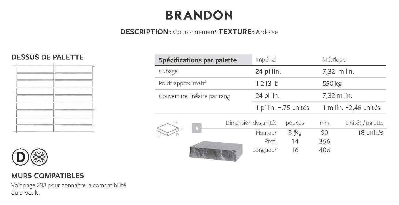 Spec Sheet FR