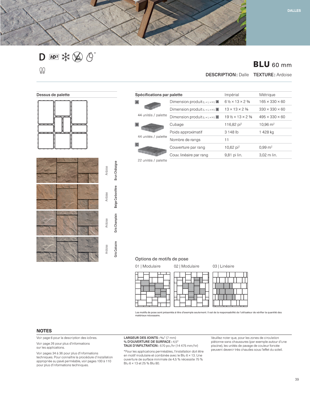 Spec Sheet FR