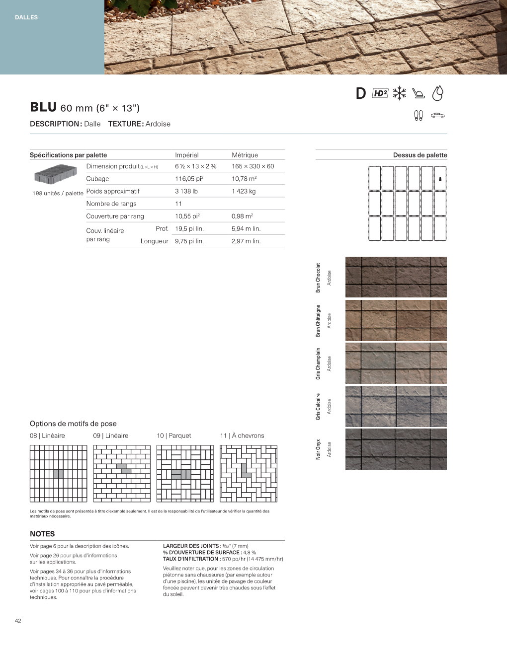 Spec Sheet FR
