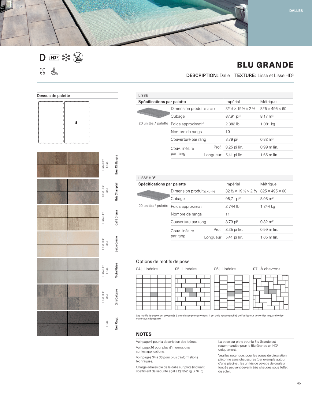 Spec Sheet FR