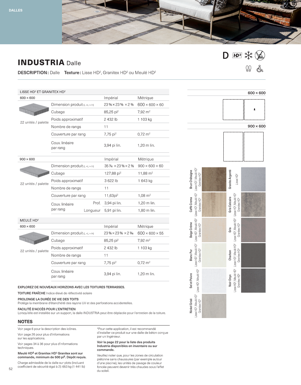 Spec Sheet FR