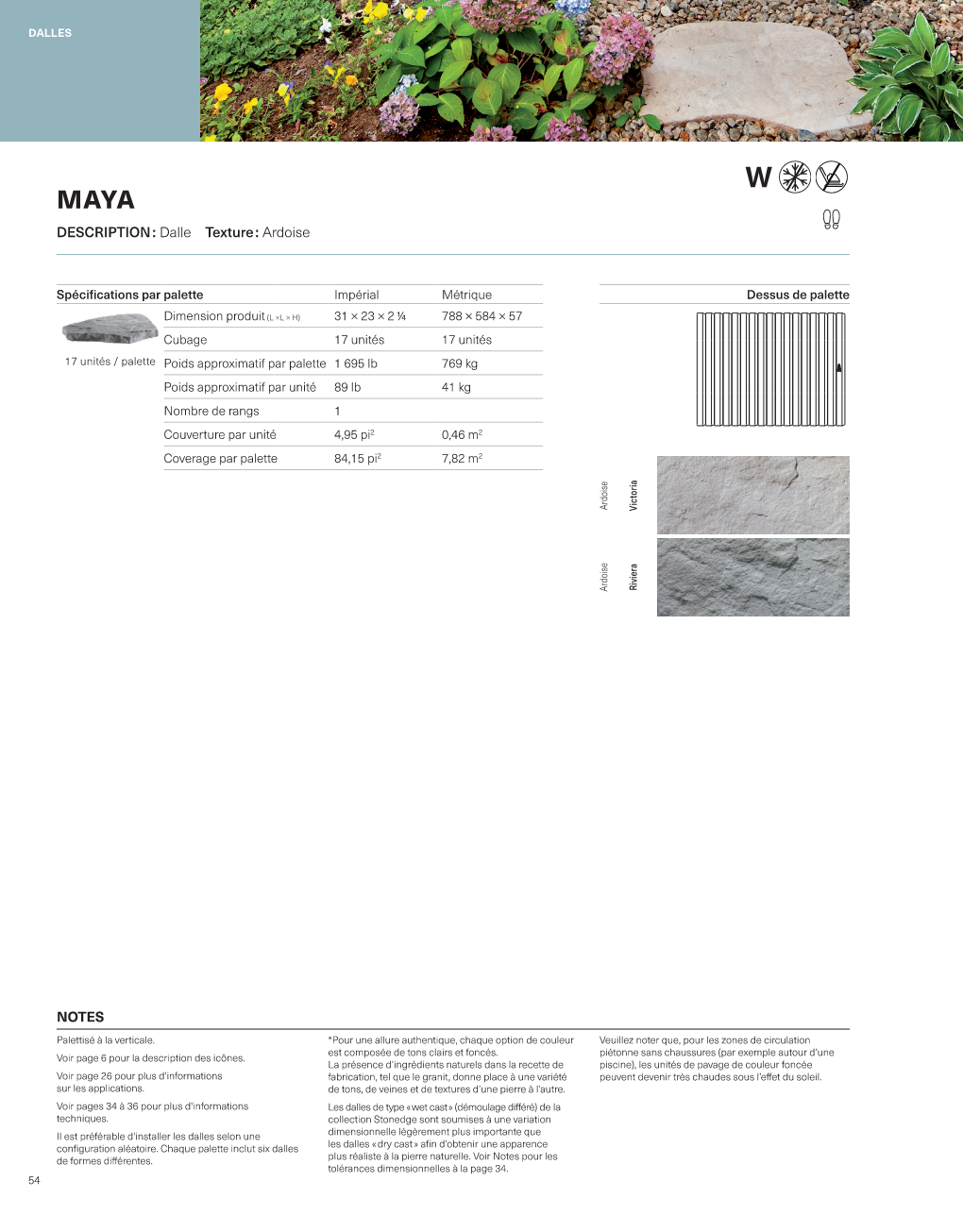 Spec Sheet FR