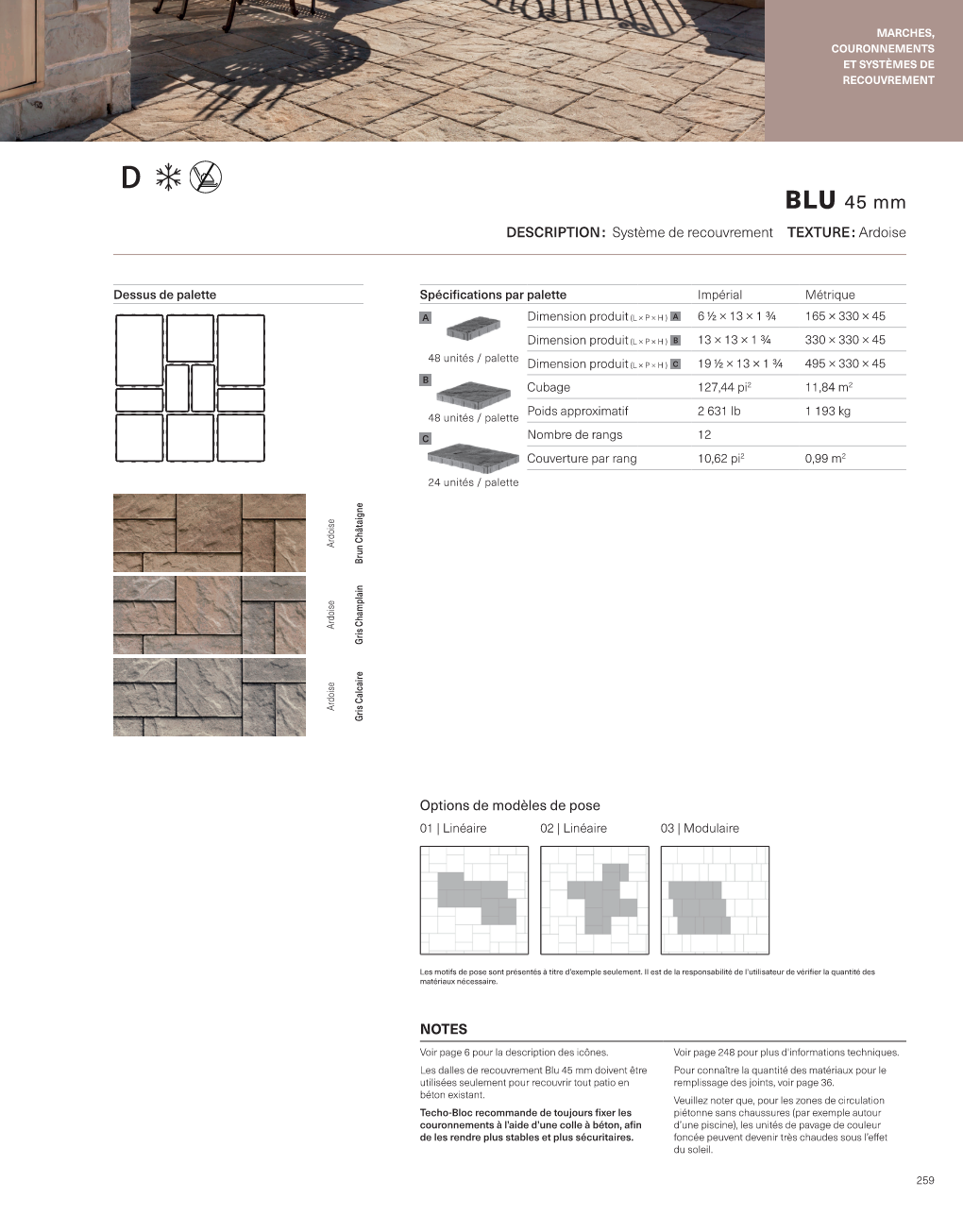 Spec Sheet FR