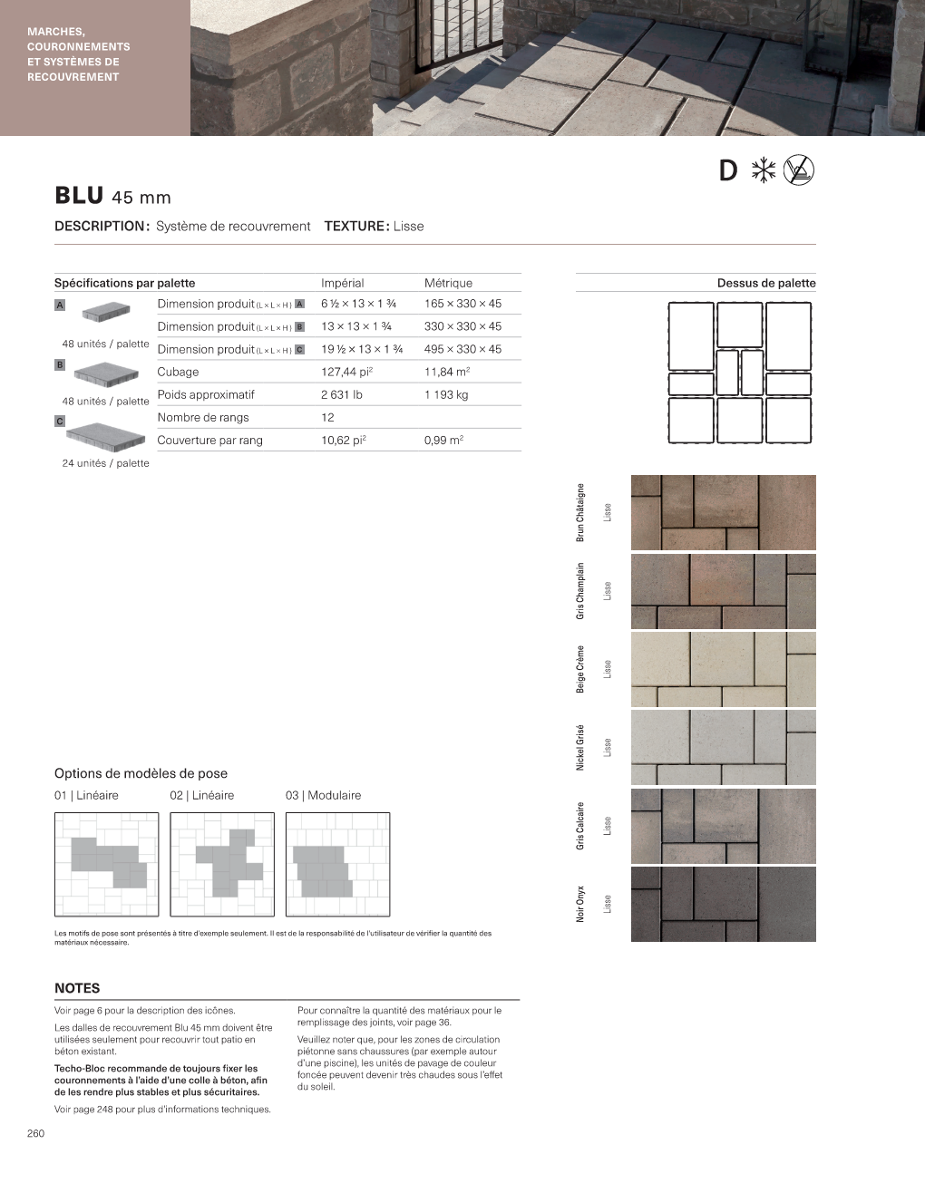 Spec Sheet FR