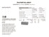 Spec Sheet FR