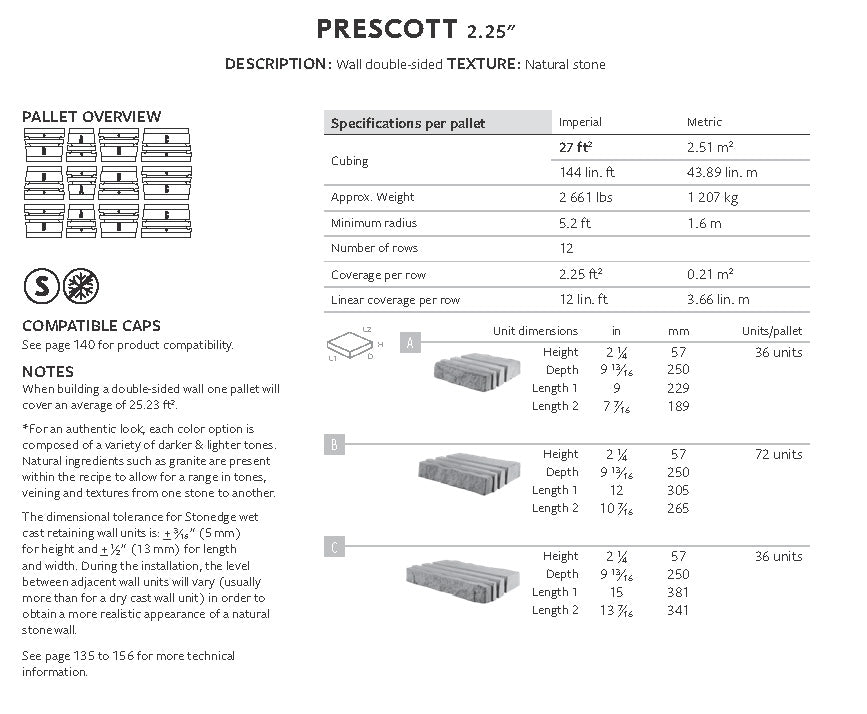Spec Sheet EN