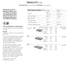 Spec Sheet FR