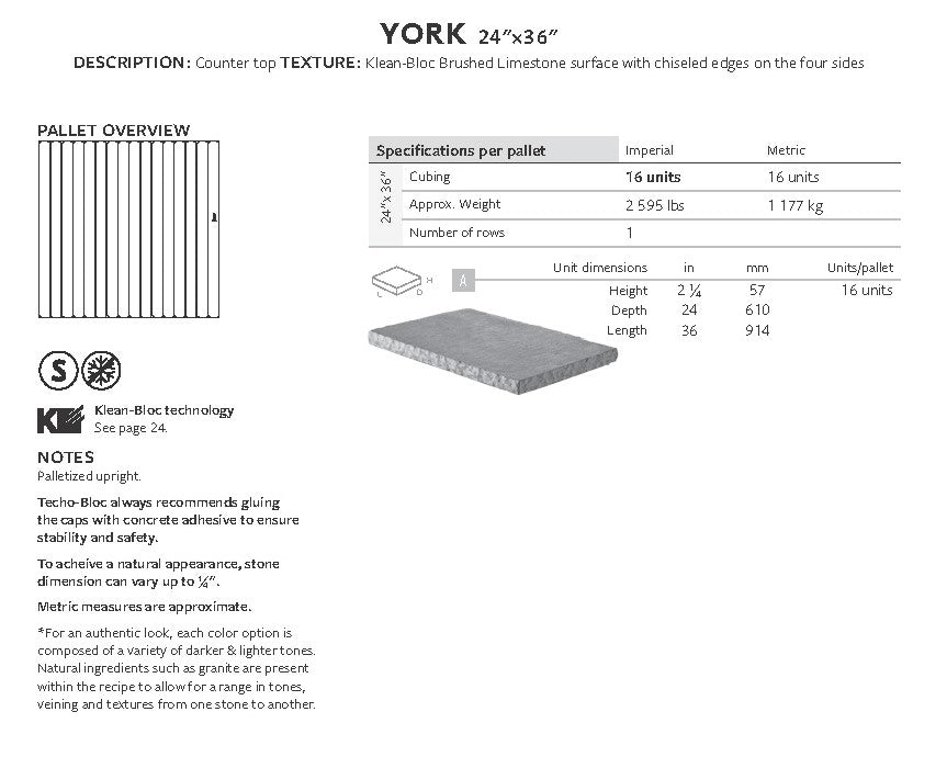Spec Sheet EN