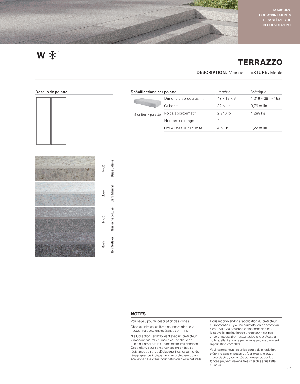 Spec Sheet FR