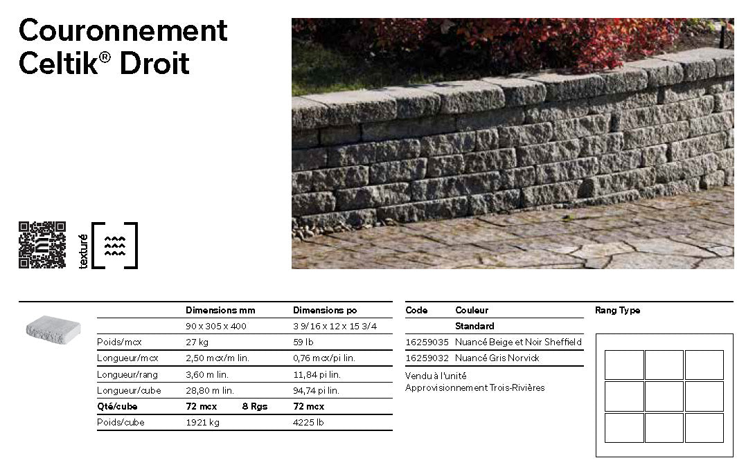 Spec Sheet FR