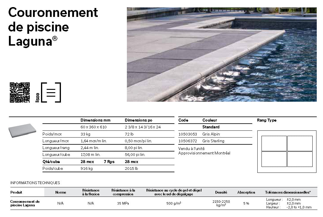 Spec Sheet FR