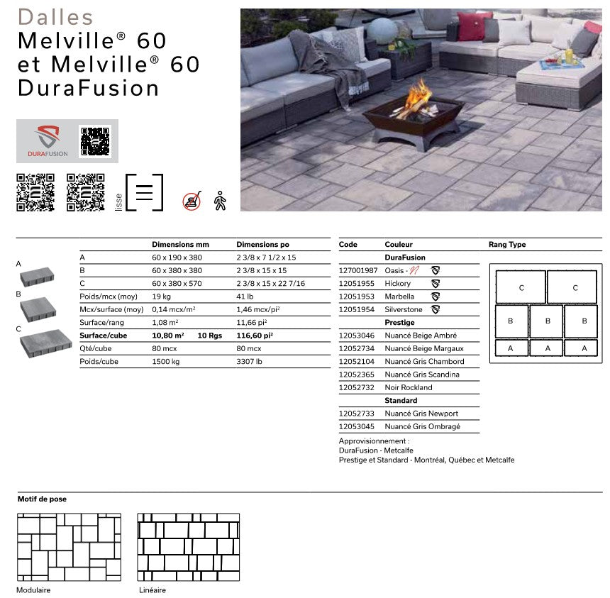 Spec Sheet FR