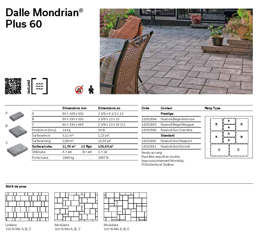 Spec Sheet FR