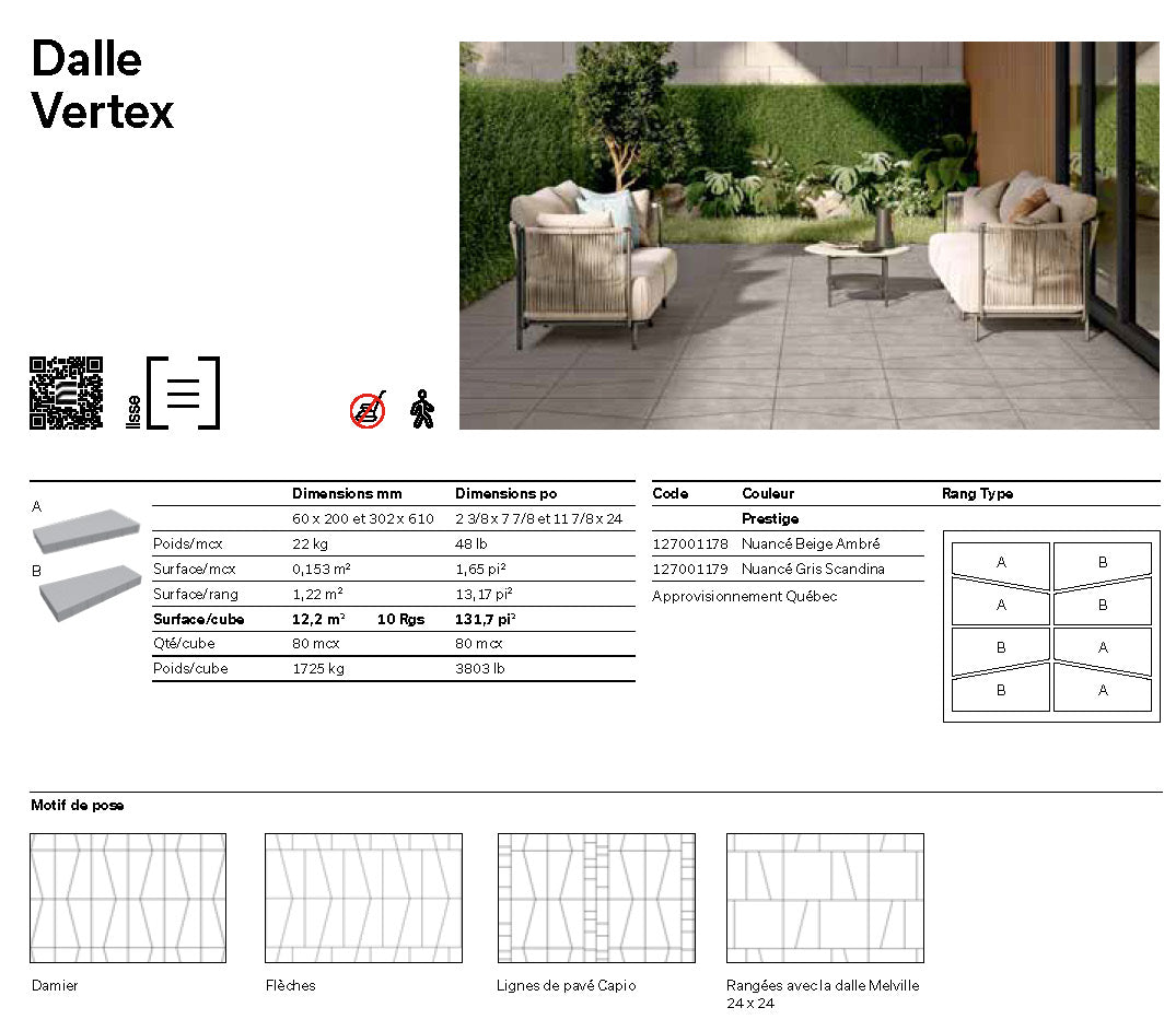 Spec Sheet FR