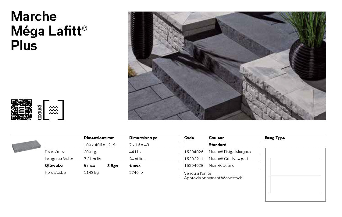 Spec Sheet FR
