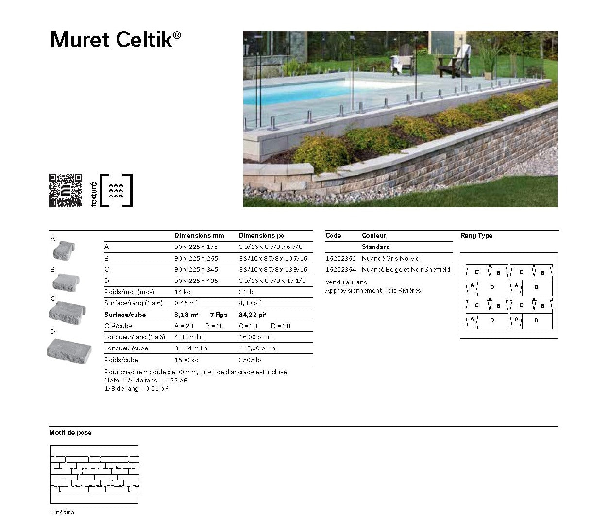 Spec Sheet FR