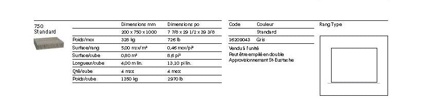 Spec Sheet FR