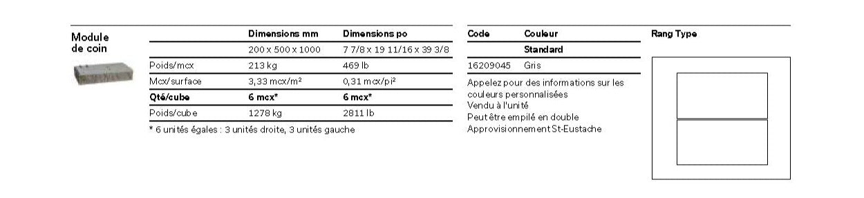 Spec Sheet FR