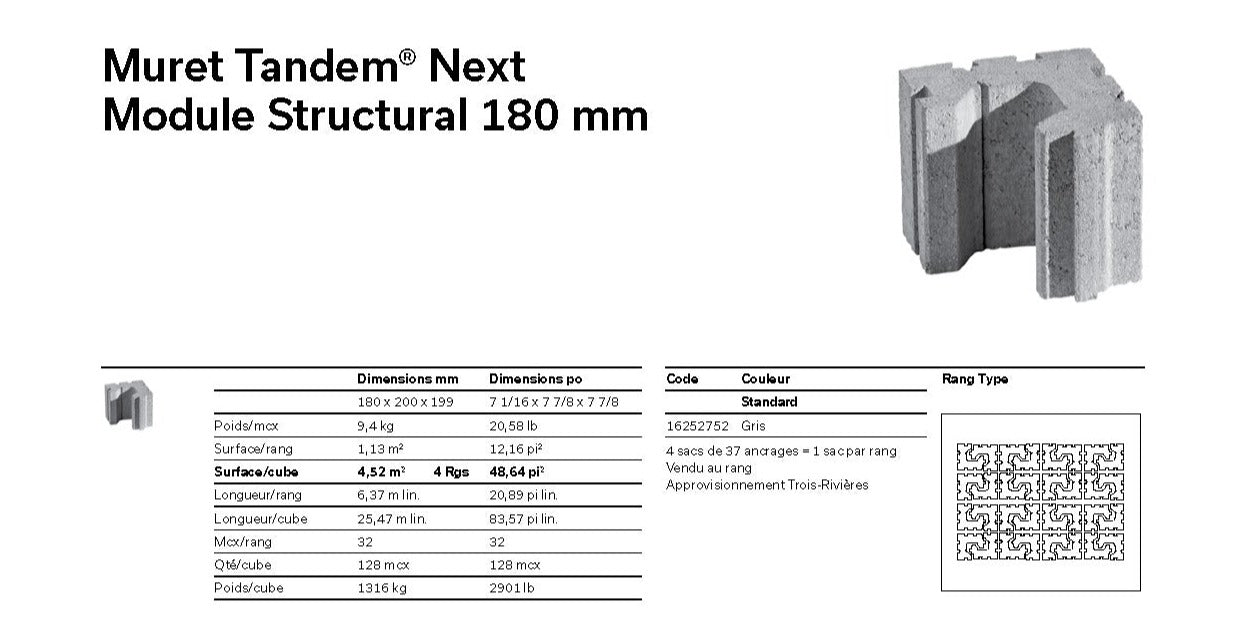 Spec Sheet FR