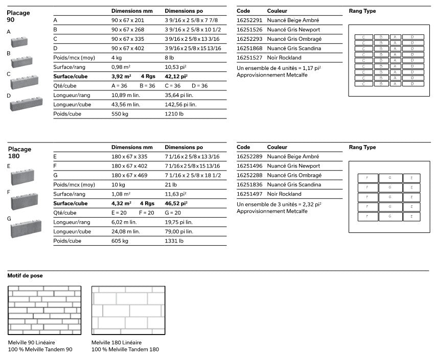 Spec Sheet FR