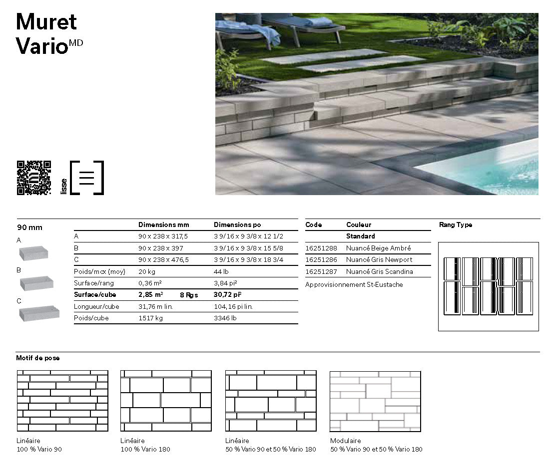Spec Sheet FR