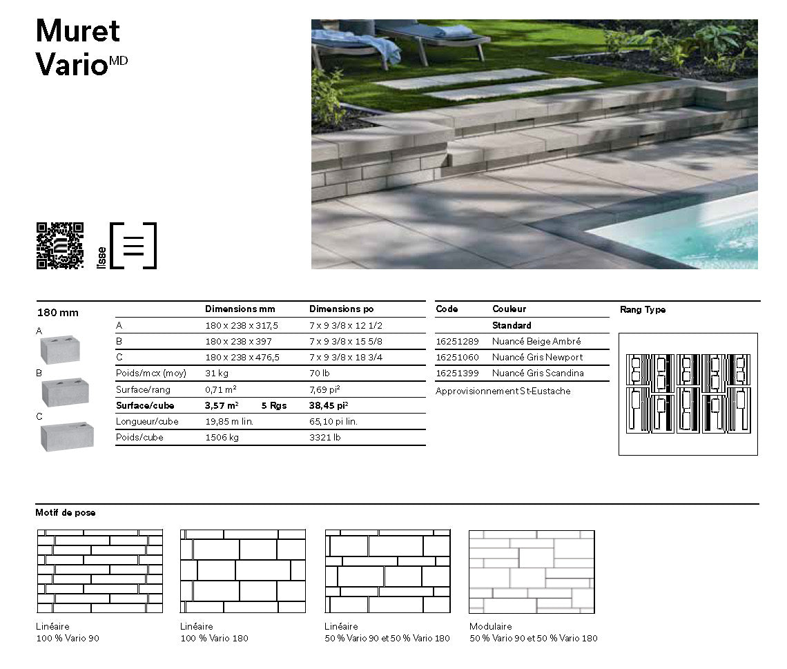 Spec Sheet FR