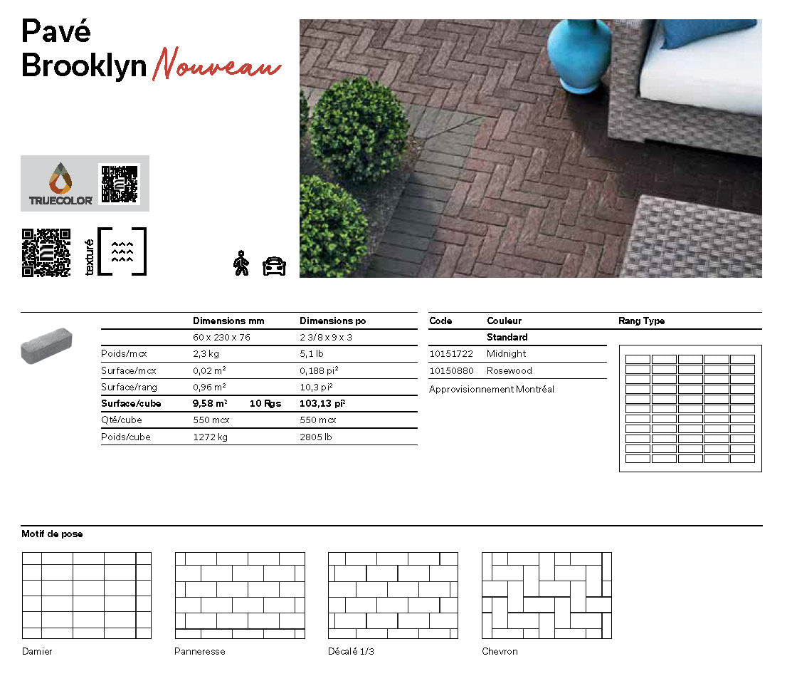 Spec Sheet FR