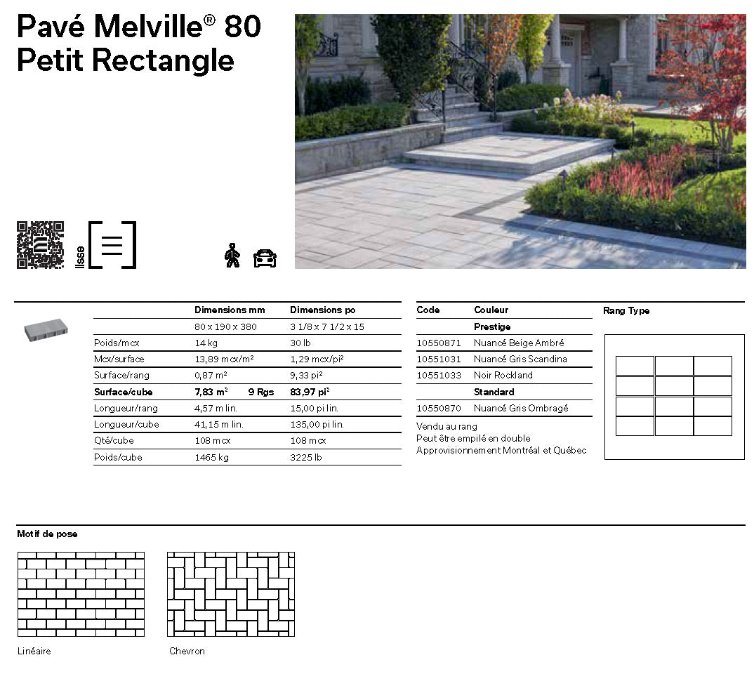 Spec Sheet FR