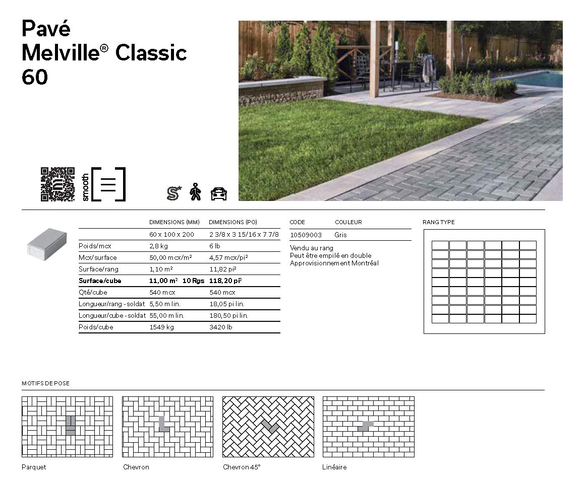 Spec Sheet FR