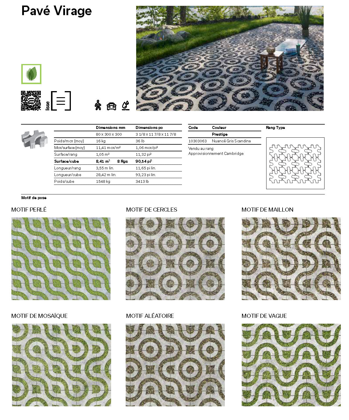 Spec Sheet FR