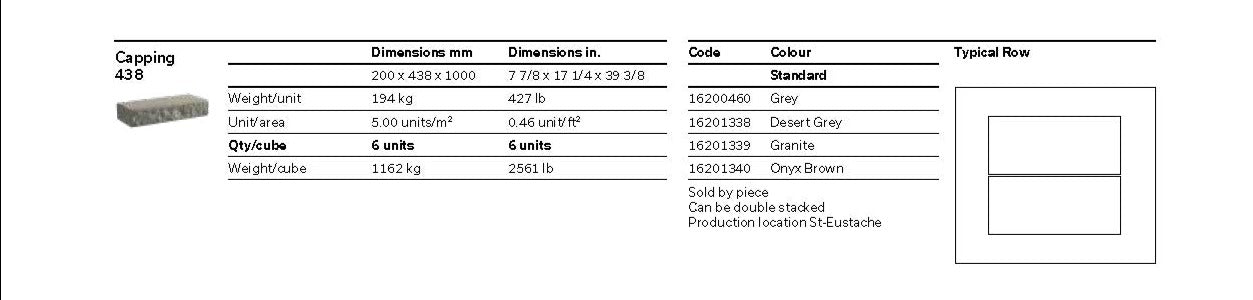 Spec Sheet EN