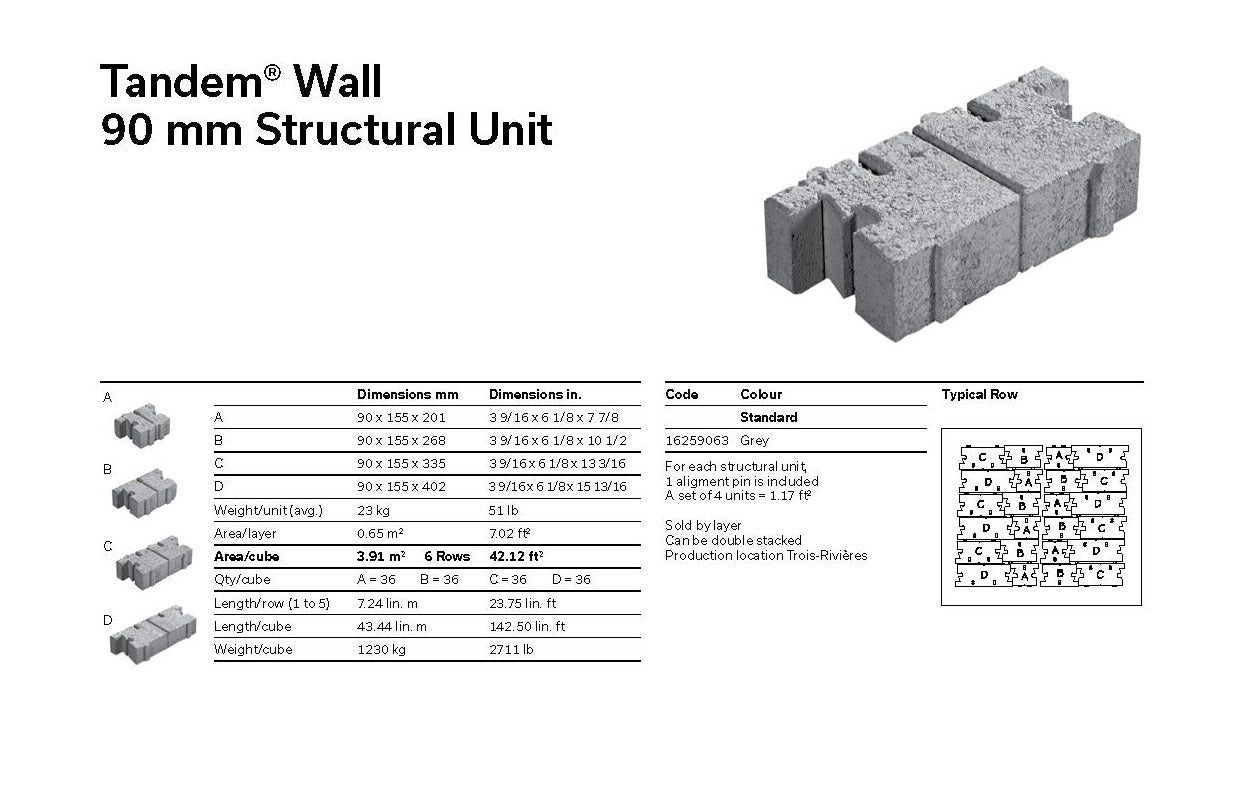 Spec Sheet EN