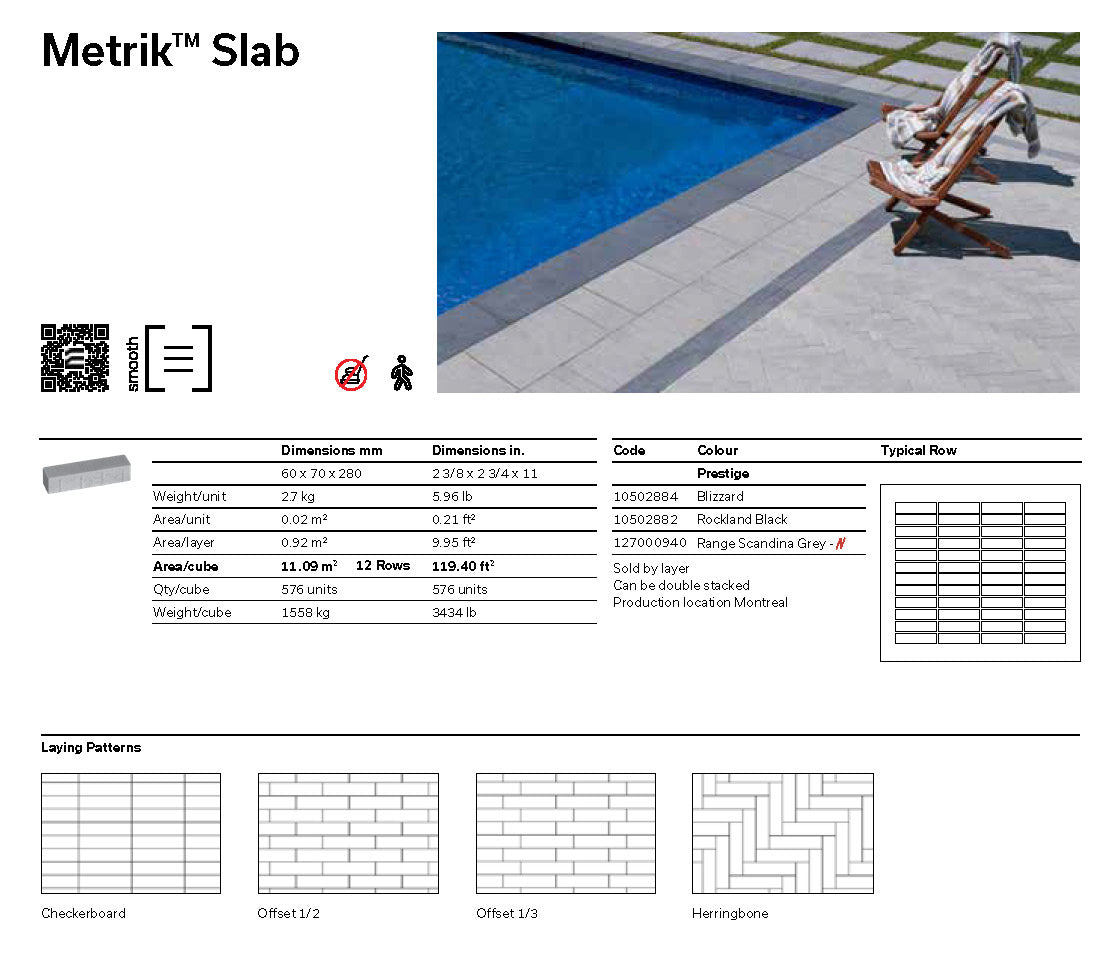 Spec Sheet FR