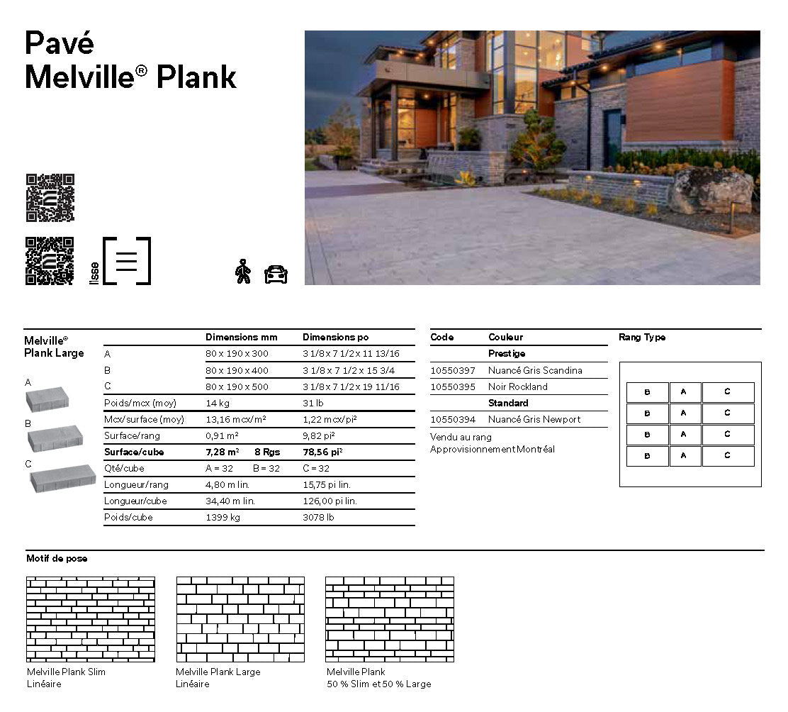 Spec Sheet FR